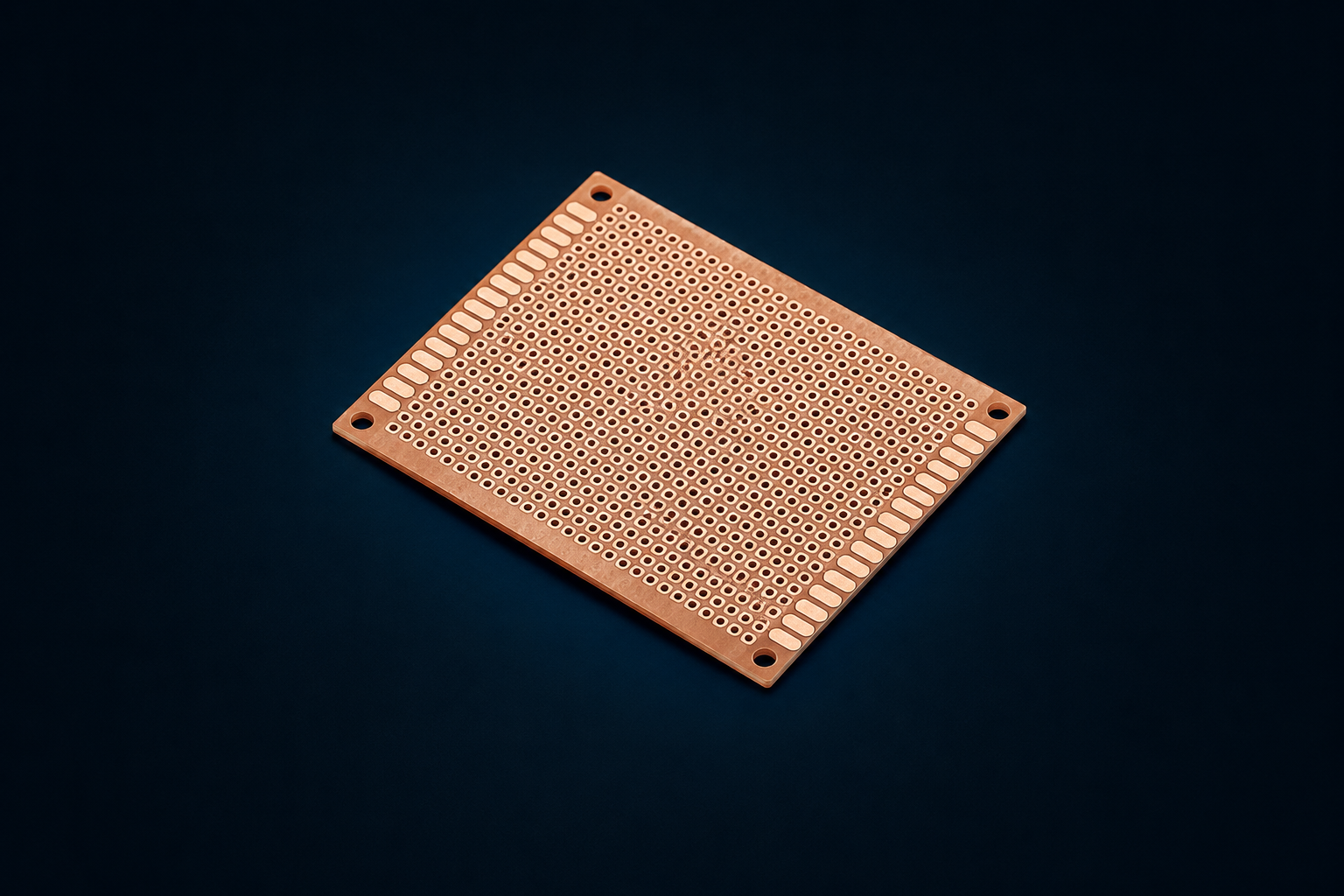 Perforated Copper Electronic Board